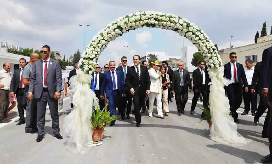 Photo du jour : l’Arc de triomphe de Youssef Chahed