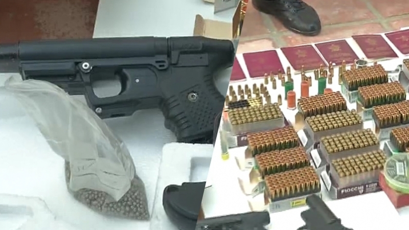 Saisie d'armes et de munitions dans une maison à Ghomrassen