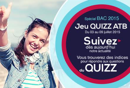 Avec le jeu Quizz de l'ATB, toute la Tunisie fête le bac 2015