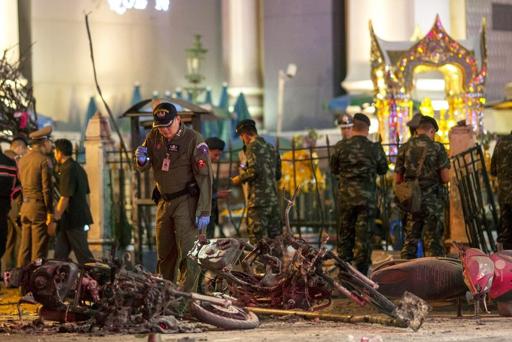 Plus d'une centaine de morts et de blessés dans un attentat à Bangkok