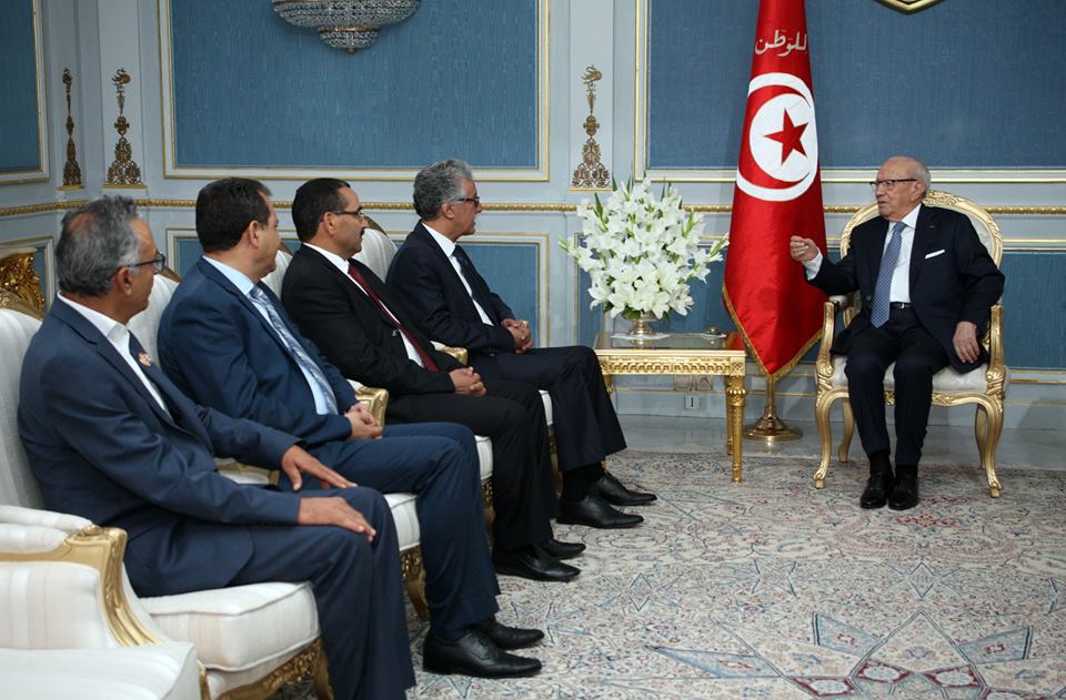 Essebsi rencontre les délégations d’Al-Joumhouri et du FP