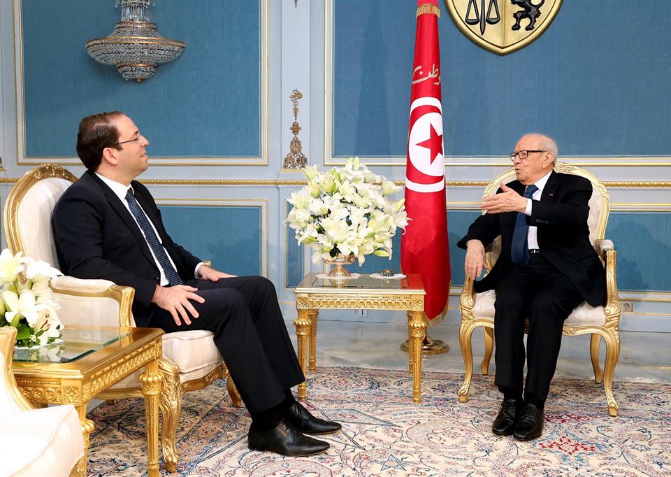 Entretien BCE – Chahed : Les réformes dans la fonction et les caisses sociales au menu