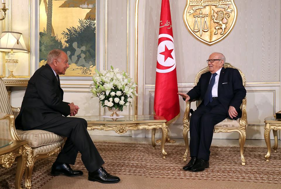Soutien de la Ligue arabe à l'initiative tunisienne pour la Libye...