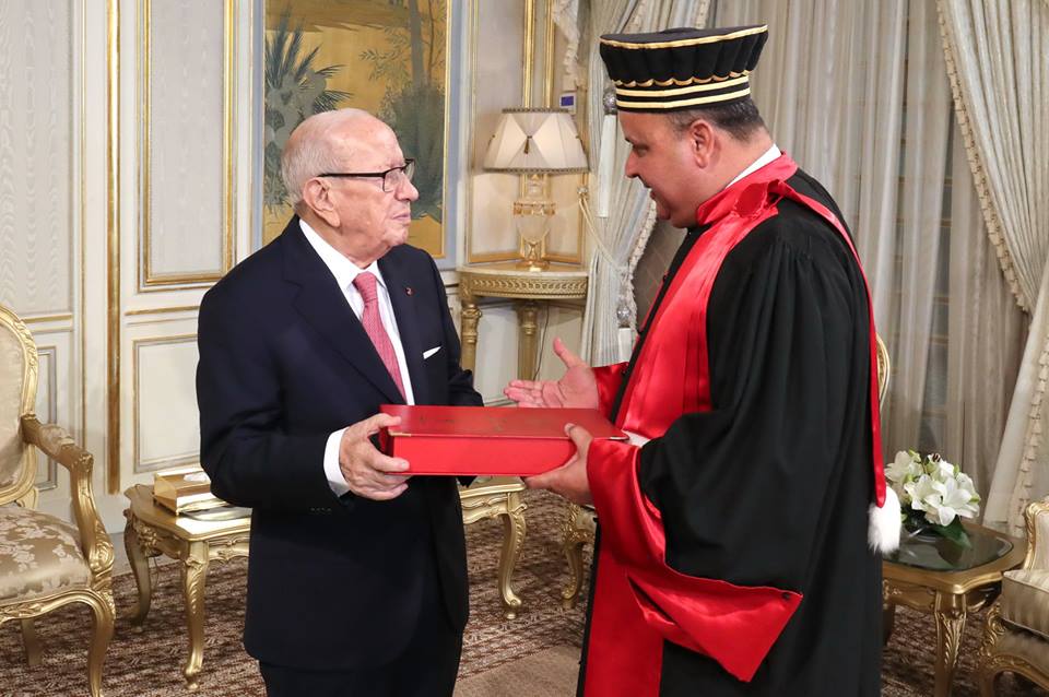 Le président de la République reçoit le rapport annuel de Cour de Cassation
