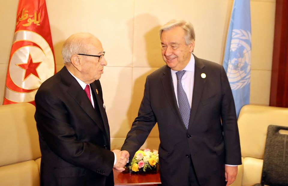 Le programme de la visite du Secrétaire Général de l’ONU à Tunis