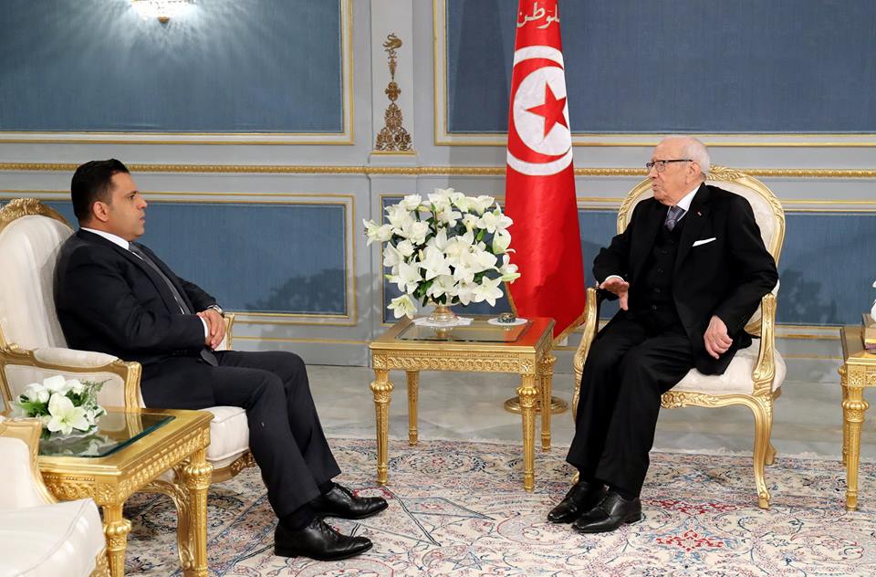 Béji Caïd Essebsi reçoit le président de l’UPL