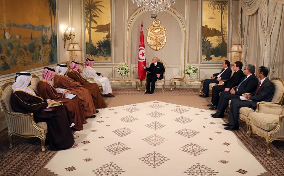 Essebsi reçoit un message de Cheikh Tamim, Emir du Qatar