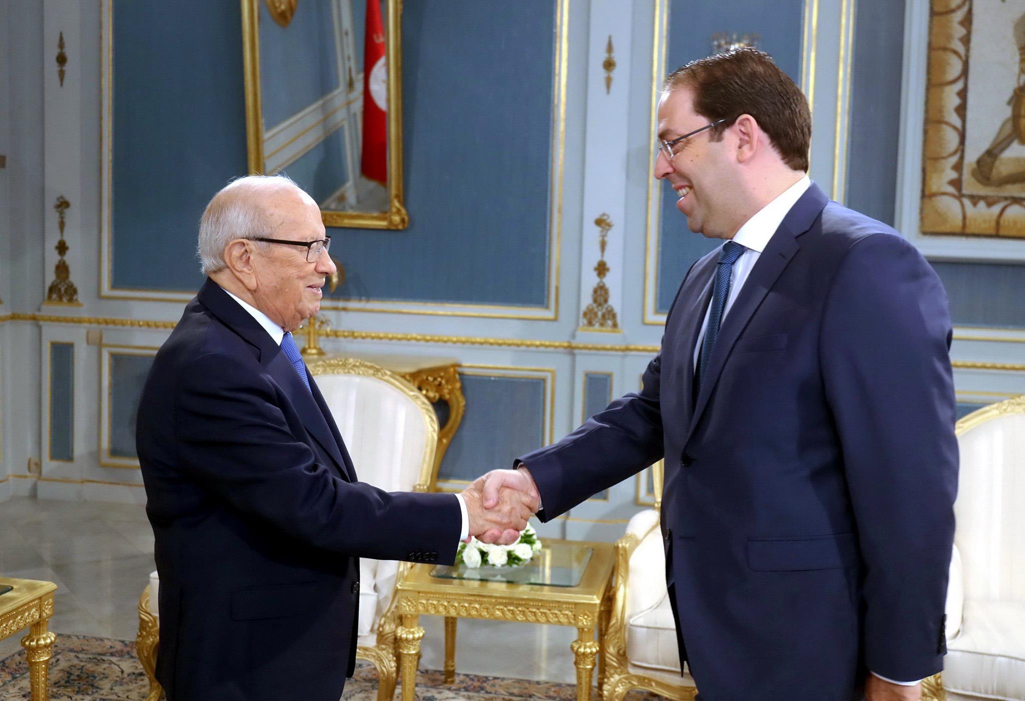 Entretien Caïd Essebsi- Chahed: les dernières retouches de la Loi des finances