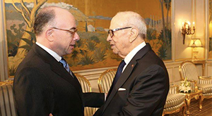 Les ministres français, britannique et allemand de l’intérieur en Tunisie.