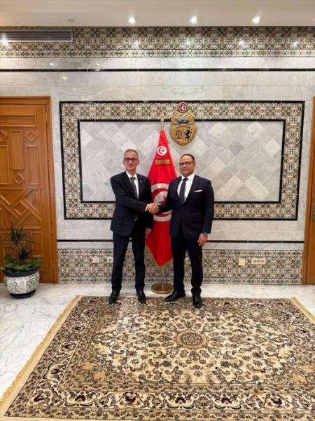 La tenue de la haute commission mixte au centre de l’entretien de Mohamed Ben Ayed avec l’ambassadeur d’Egypte