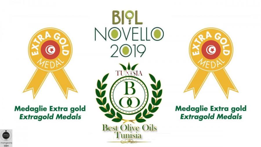 Huile d’olive : La Tunisie obtient la médaille Extra Gold du concours « Biol Novello » en Italie