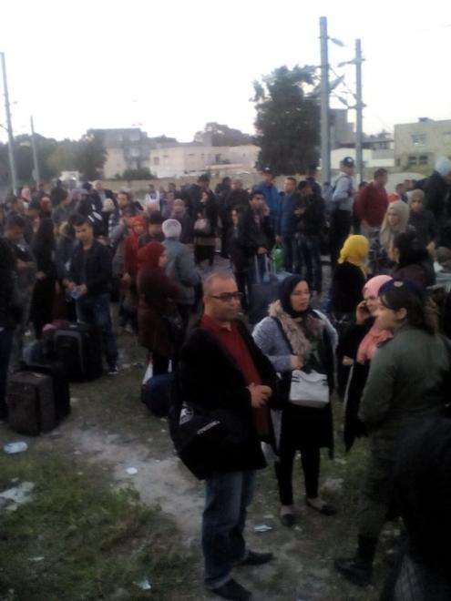 Déraillement de train à Borj Cédria : les voyageurs encore bloqués