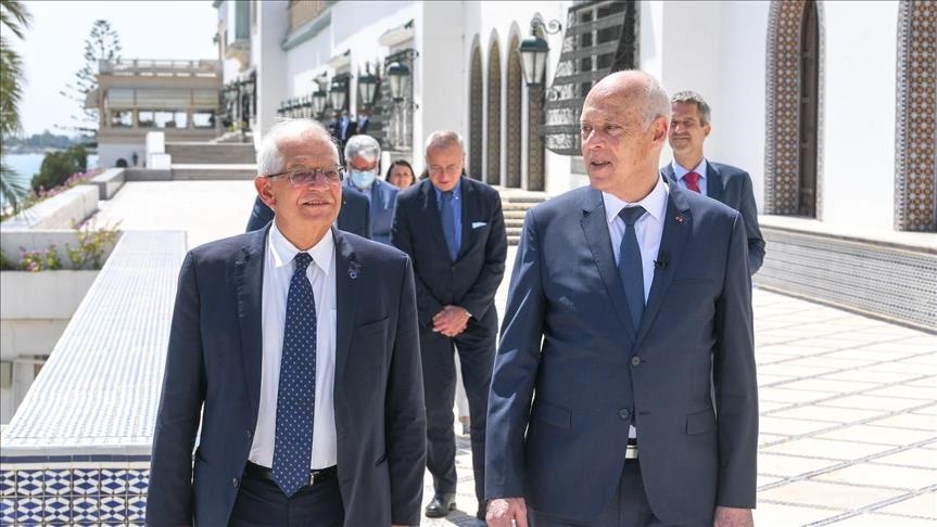 Tunisie-UE : Qu'a dit Kais Saied à Josep Borell ?