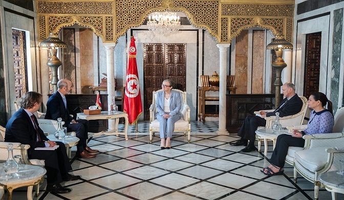 En fin de sa mission en Tunisie, l’ambassadeur du Canada reçu par Najla Bouden