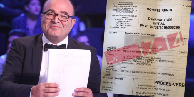 Mohamed Boughalleb menacé de mort à...Cannes