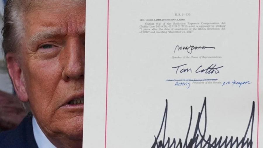 États-Unis: Donald Trump promulgue sa loi budgétaire XXL pour la fête nationale
