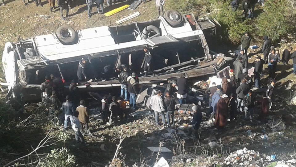 Bilan définitif du bus qui a chuté d’une hauteur de 50 mètres