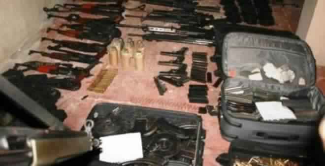 Trois caches d’armes découvertes dans la région de Ben Guerdane.