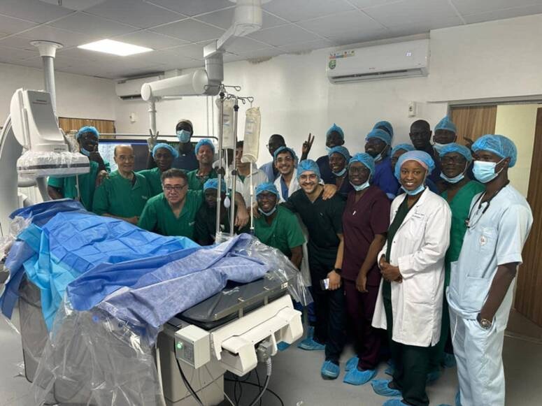 Santé : commissurotomies percutanées réalisées au Sénégal par des cardiologues Tunisiens