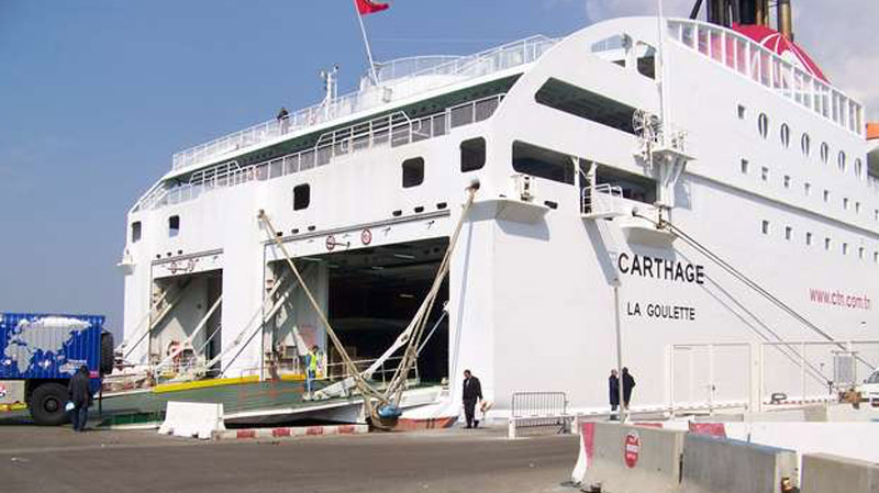 Nouveau report de la traversée du Car-Ferry "Carthage " du 6 septembre