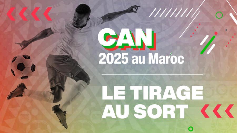 CAN 2025 la Tunisie dans le groupe C avec le Nigéria