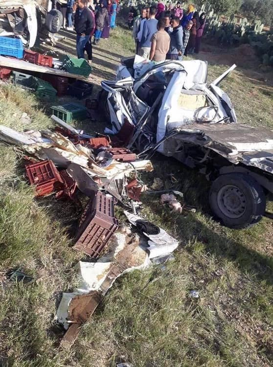 Sidi Bouzid: 12 ouvrières agricoles mortes dans un accident