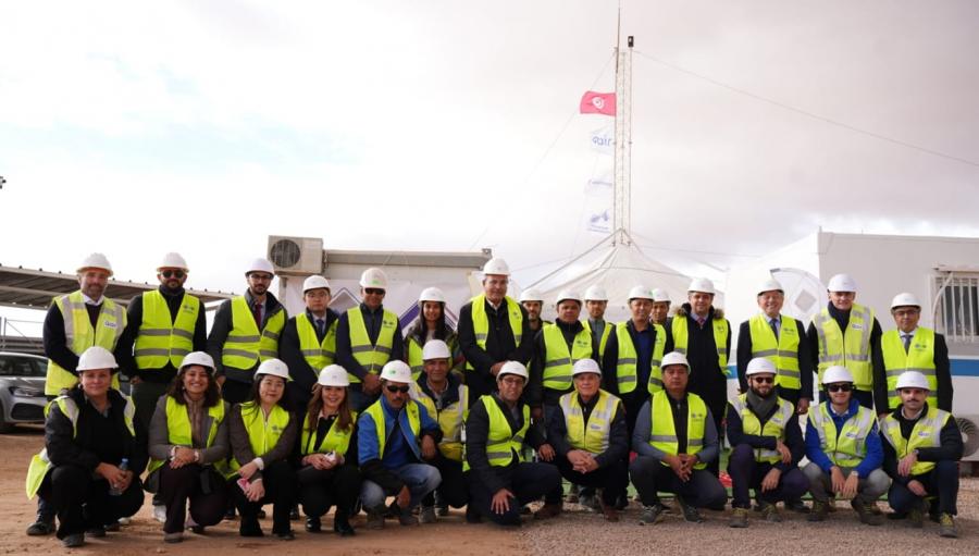 Kasserine: Mazarine Energy soutient la mise en œuvre de deux centrales photovoltaïques