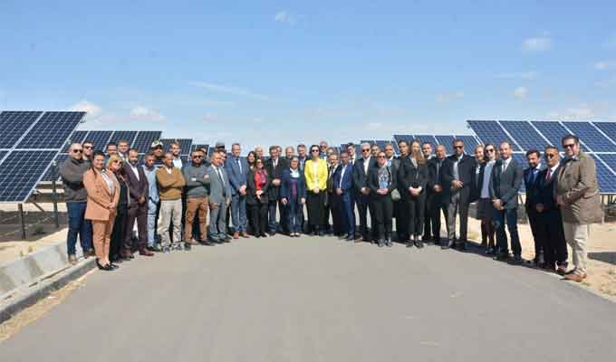Tunisie: Inauguration de la centrale photovoltaïque Tozeur II