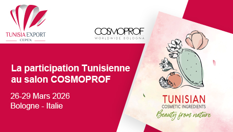 Mission pour les entreprises de la cosmétique, en mars 2026, au salon « Cosmoprof Worldwide Bologna » (Italie)