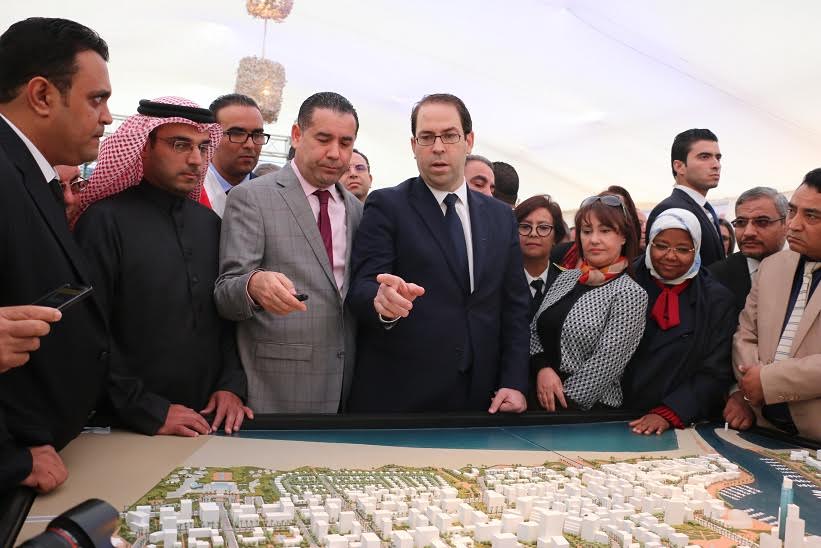Youssef Chahed donne le coup d’envoi au mégaprojet du Port financier de Tunis