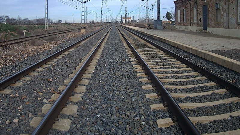 Grève des agents de la société des travaux des chemins de fer