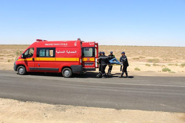 Protection civile : 8 tués et 275 blessés dans des accidents en 24 heures