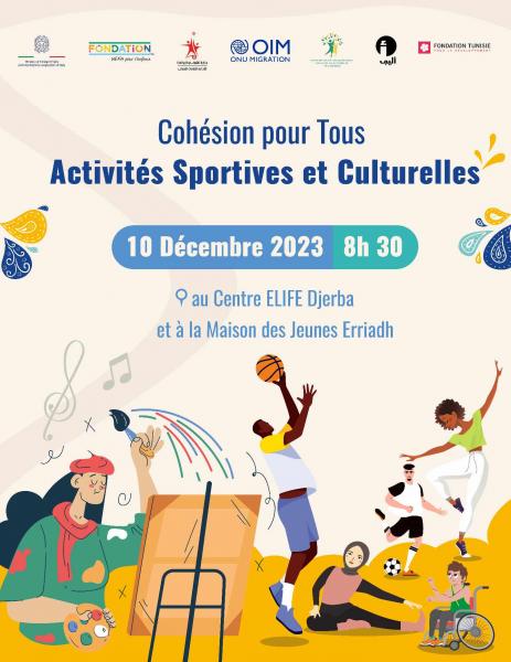 Cohésion pour tous: Activités sportives et culturelles à Djerba