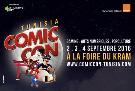 Rentrée: Orange, partenaire de Comic Con Tunisia, premier salon de la Bande Dessinée