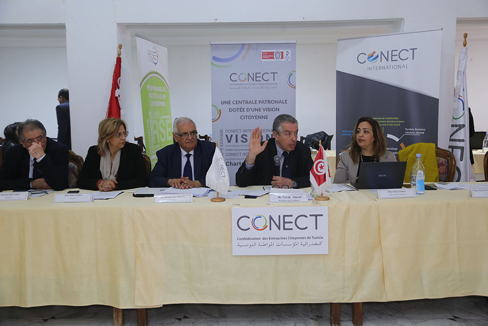 Réunion de la CONECT à Gabès: Appui au développement des régions du Sud