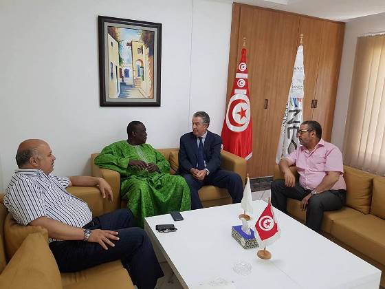 La CONECT International reçoit le Président du Conseil National du Patronat du Niger