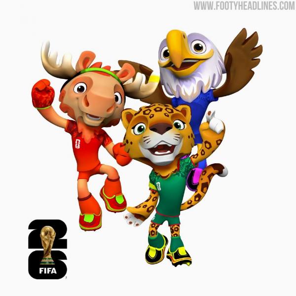 Coupe du monde de Football 2026 : Les trois mascottes