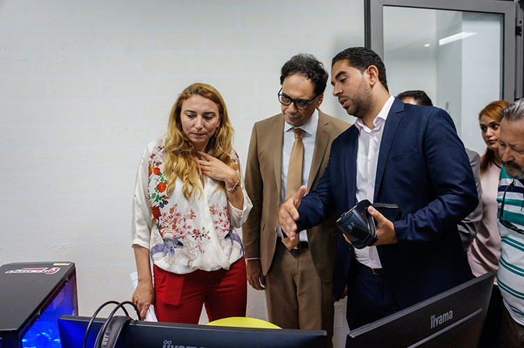 Inauguration du "Gaming Lab" et du "Créative Digital Lab"