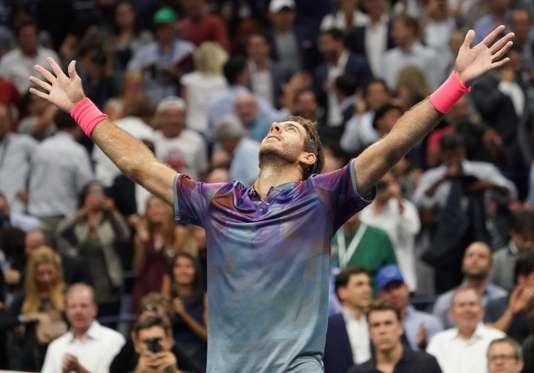 Tennis/Us Open: Del Potro s’impose en maître face à Federer