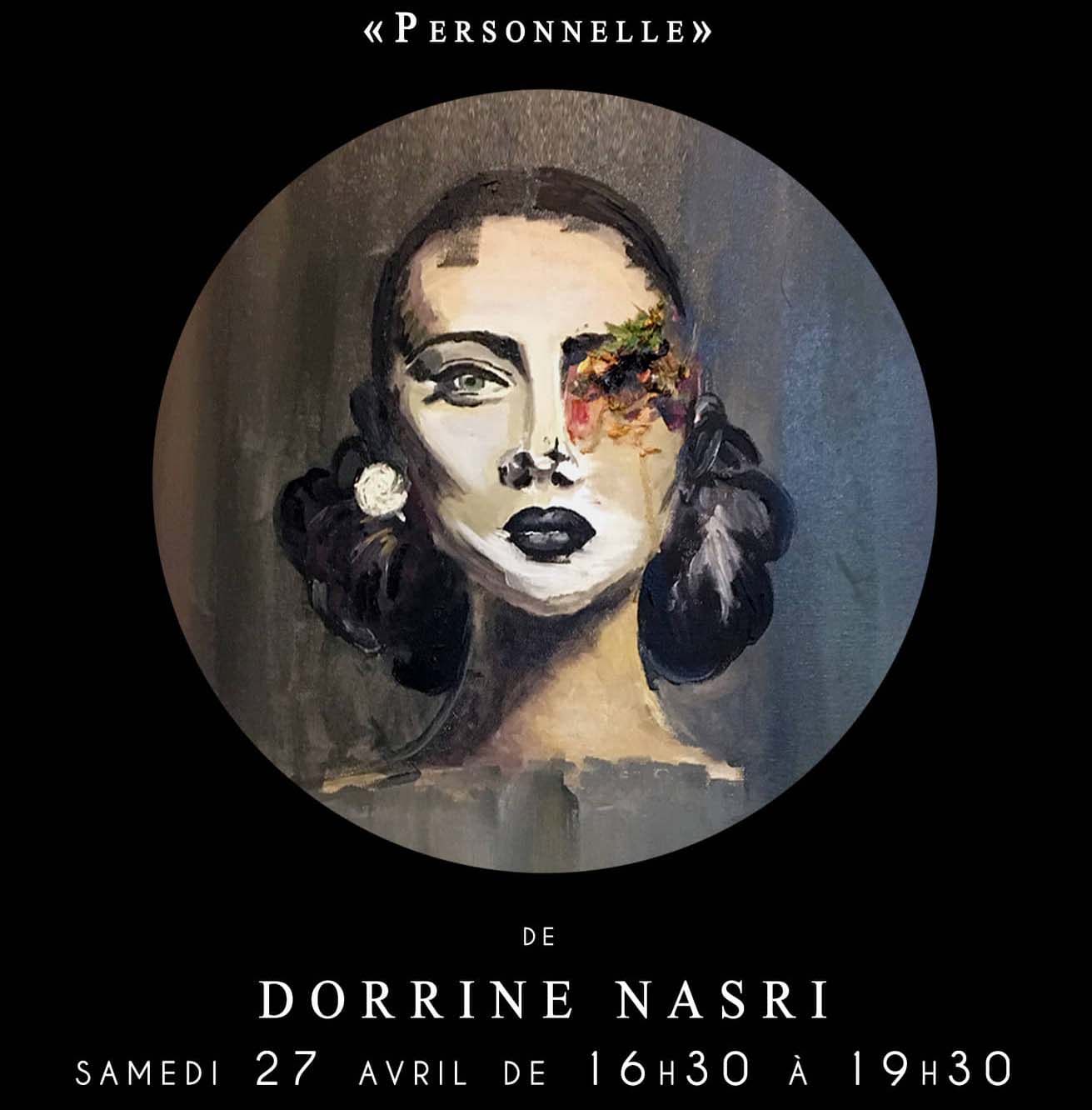 Vernissage de l’exposition "Personnelle" de Dorrine Nasri