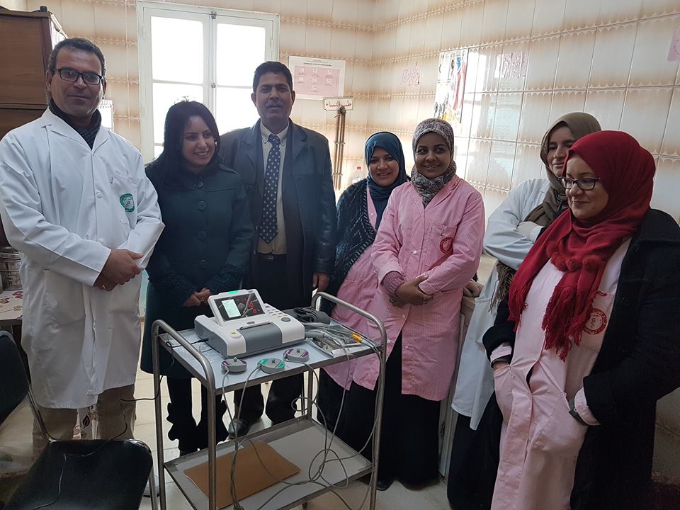 L'association AFRI ACT offre un appareil médical RCF aux femmes de Tataouine