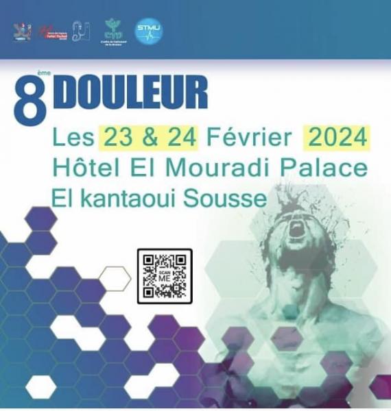 Sousse : 8e congrès national sur la “lutte contre la douleur 2024”