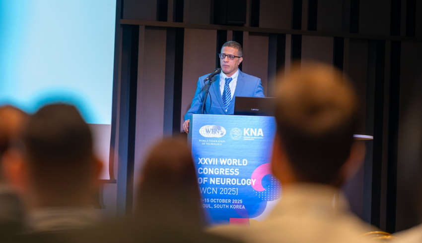 Le Dr. Riadh Gouider dévoile ses priorités en tant que vice-président de la Fédération mondiale de neurologie