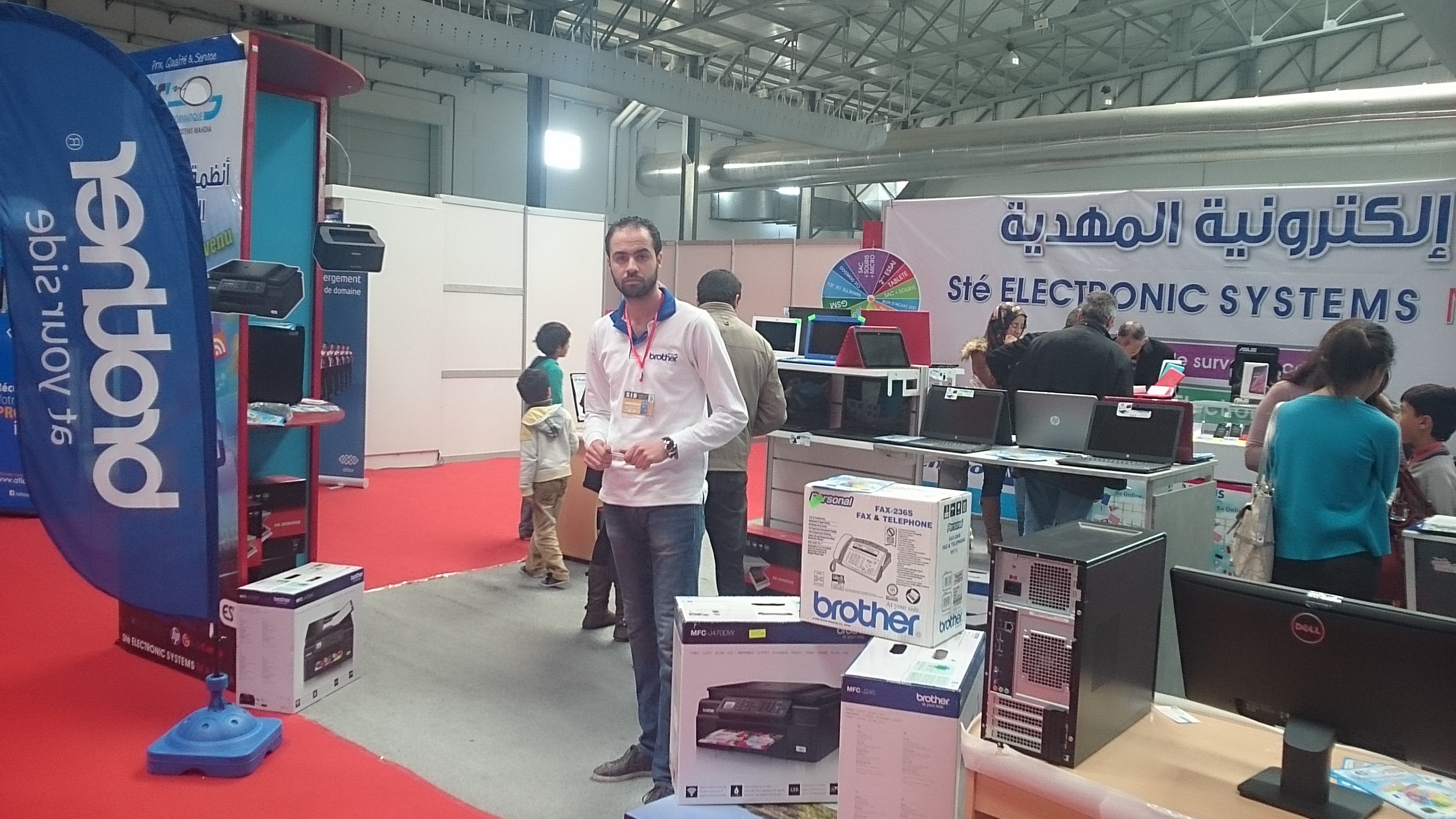 SIB Sousse: Brother expose ses nouveaux modèles