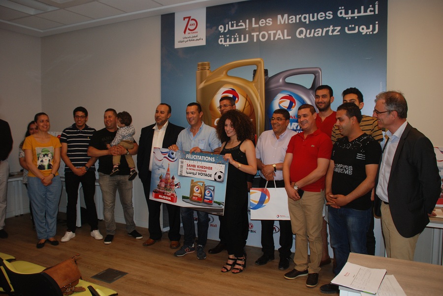 Total Tunisie offre des séjours en Russie, des Smarts TV et packs à 16 gagnants