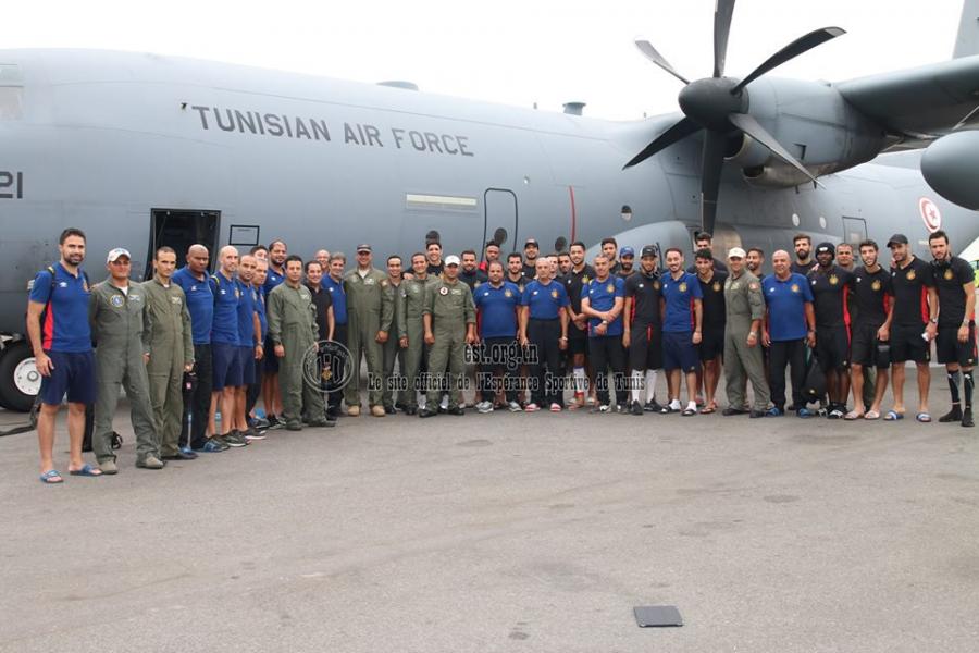 L’EST s’envole vers N'Djamena à bord d'un avion militaire