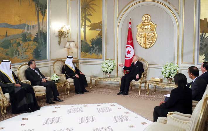 Le Président Essebsi reçoit les lettres de créance de 6 nouveaux Ambassadeurs