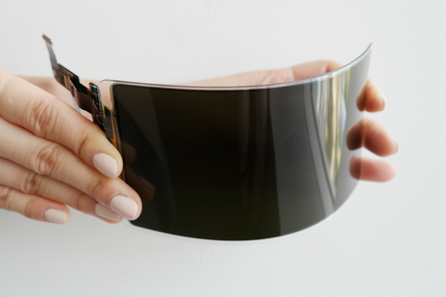 Samsung présente un écran Oled flexible incassable