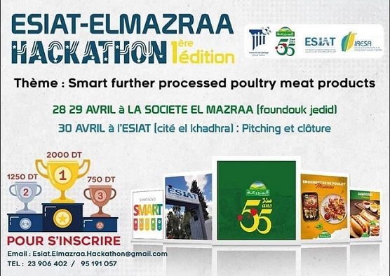 El Mazraa et l’ESIAT organisent un Hackathon avicole