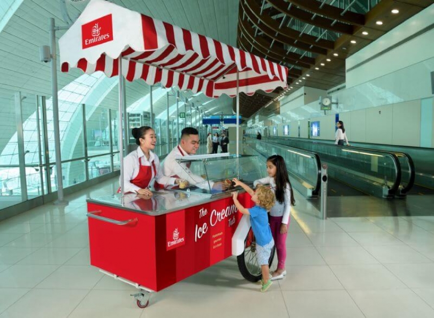 Votre Été sera plus frais avec les glaces offertes par Emirates